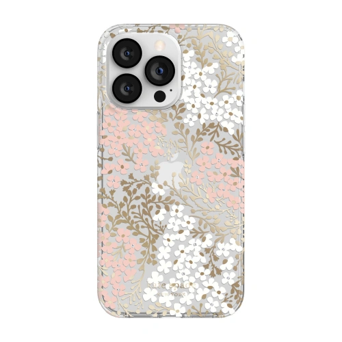 Kup Kate Spade New York Hardshell tok Apple iPhone 13 Pro (Többszínű Virágos Rózsaszín) - KAT014MULFLOBLU - {ean13} - Sklep Home Screen