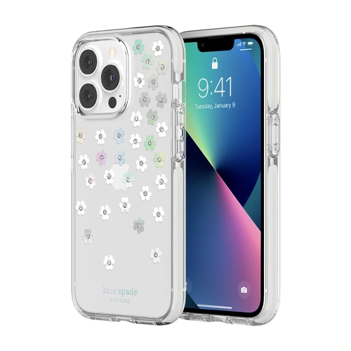 Kup Etui Kate Spade New York Defensive Hardshell pentru Apple iPhone 13 Pro (Flori răspândite) - KAT016SCAFLO - {ean13} - Sklep Home Screen
