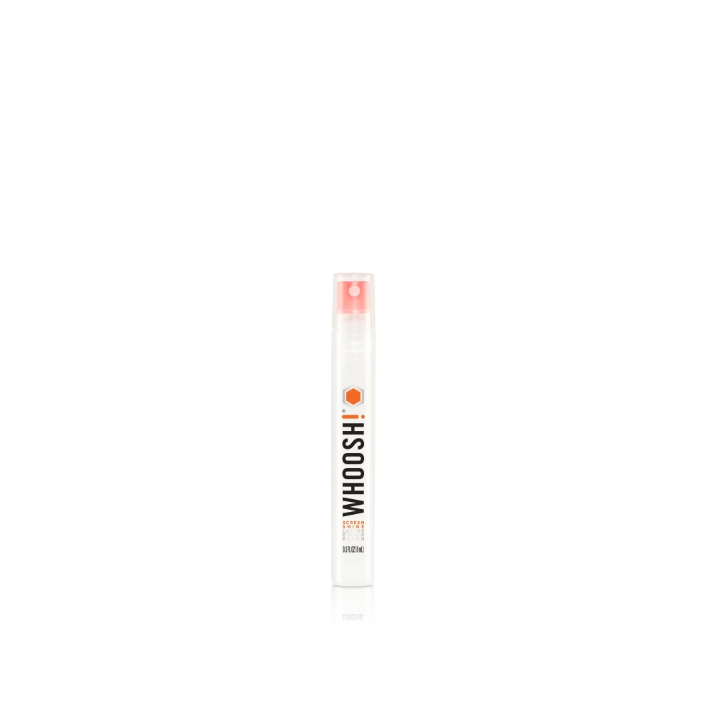 Spray do czyszczenia ekranów Whoosh Pocket 8ml + ściereczka z mikrofibry