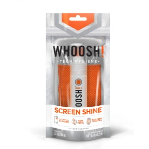 Kup Sprej na čištění obrazovek Whoosh GO XL 100ml + utěrka z mikrovlákna - WSH002 - {ean13} - Sklep Home Screen