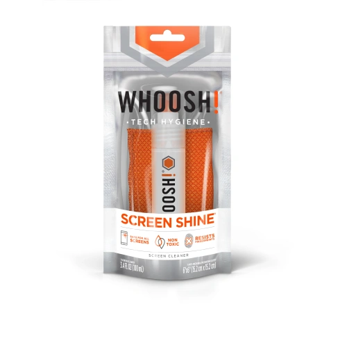 Kup Sprej na čištění obrazovek Whoosh GO XL 100ml + utěrka z mikrovlákna - WSH002 - {ean13} - Sklep Home Screen