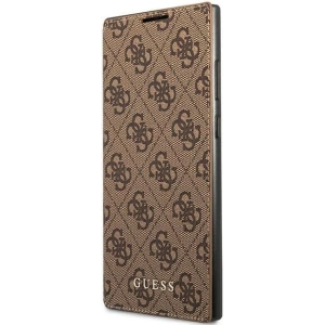 Kup Etui Guess GUBKS22LG4GFBR Samsung Galaxy S22 Ultra maro/brown carte 4G Metal Gold Logo - GUE1616BR - {ean13} - Sklep Home Screen