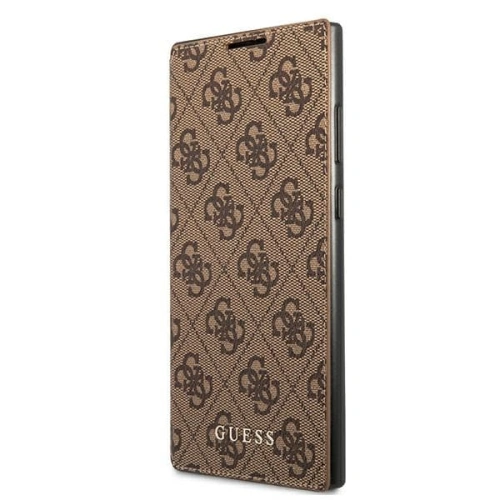 Kup Etui Guess GUBKS22LG4GFBR Samsung Galaxy S22 Ultra brązowy/brown book 4G Metal Gold Logo - GUE1616BR - {ean13} - Sklep Home Screen