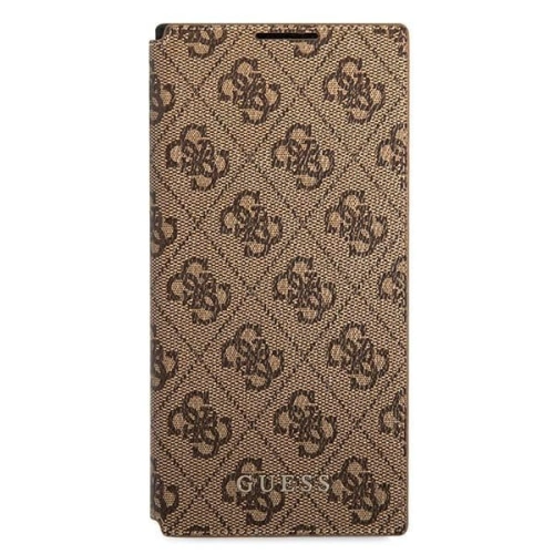 Kup Etui Guess GUBKS22LG4GFBR Samsung Galaxy S22 Ultra brązowy/brown book 4G Metal Gold Logo - GUE1616BR - {ean13} - Sklep Home Screen