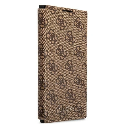 Kup Etui Guess GUBKS22LG4GFBR Samsung Galaxy S22 Ultra brązowy/brown book 4G Metal Gold Logo - GUE1616BR - {ean13} - Sklep Home Screen