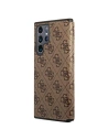 Kup Etui Guess GUBKS22LG4GFBR Samsung Galaxy S22 Ultra brązowy/brown book 4G Metal Gold Logo - GUE1616BR - {ean13} - Sklep Home Screen