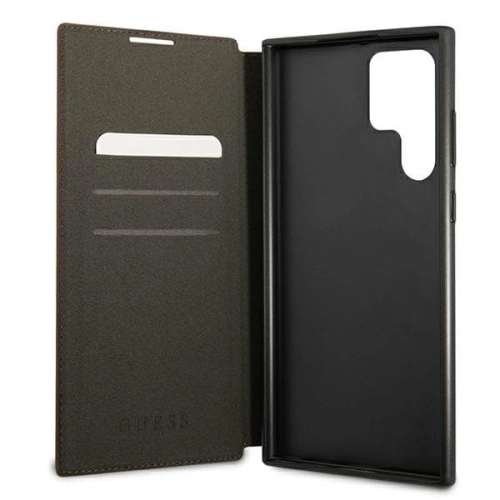Kup Etui Guess GUBKS22LG4GFBR Samsung Galaxy S22 Ultra brązowy/brown book 4G Metal Gold Logo - GUE1616BR - {ean13} - Sklep Home Screen