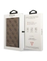 Kup Etui Guess GUBKS22LG4GFBR Samsung Galaxy S22 Ultra brązowy/brown book 4G Metal Gold Logo - GUE1616BR - {ean13} - Sklep Home Screen