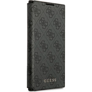 Kup Case Guess GUBKS22LG4GFGR Samsung Galaxy S22 Ultra grau/grey Buch 4G Metall Gold Logo - GUE1617GRY - {ean13} - Sklep Home Screen
