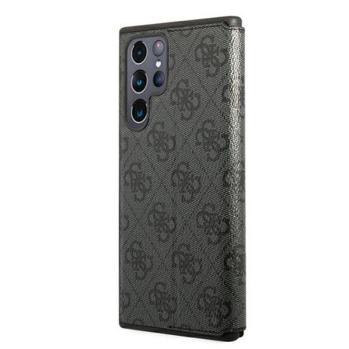 Kup Etui Guess GUBKS22LG4GFGR Samsung Galaxy S22 Ultra szürke/grey könyv 4G Metal Gold Logo - GUE1617GRY - {ean13} - Sklep Home Screen