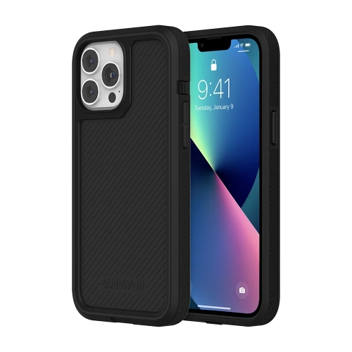 Kup Case Survivor Earth Apple iPhone 13 Pro Max (schwarz) - SUR019BLK - {ean13} - Sklep Home Screen