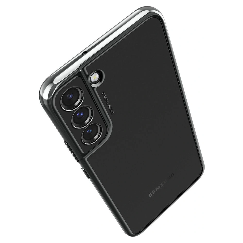 Etui Spigen Optik Crystal Samsung Galaxy S22 Chrome Grey