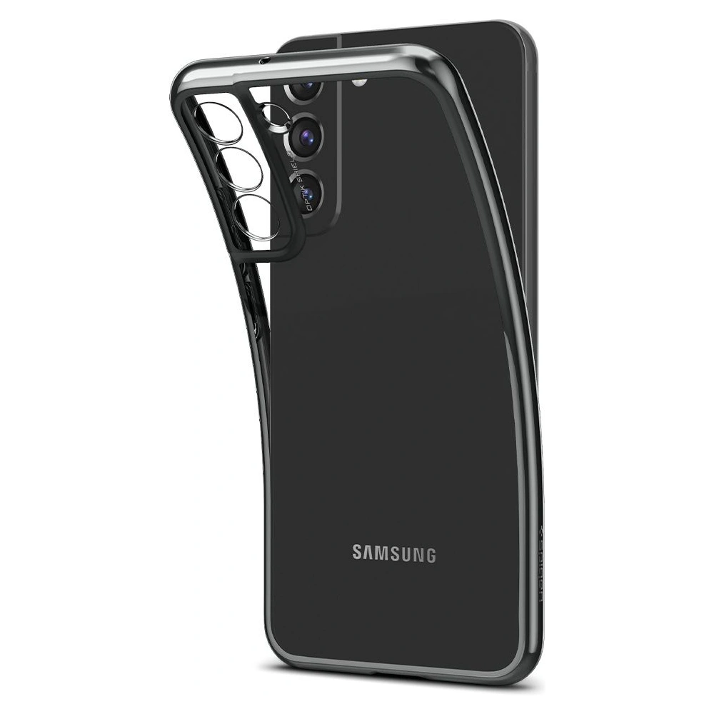 Etui Spigen Optik Crystal Samsung Galaxy S22 Chrome Grey