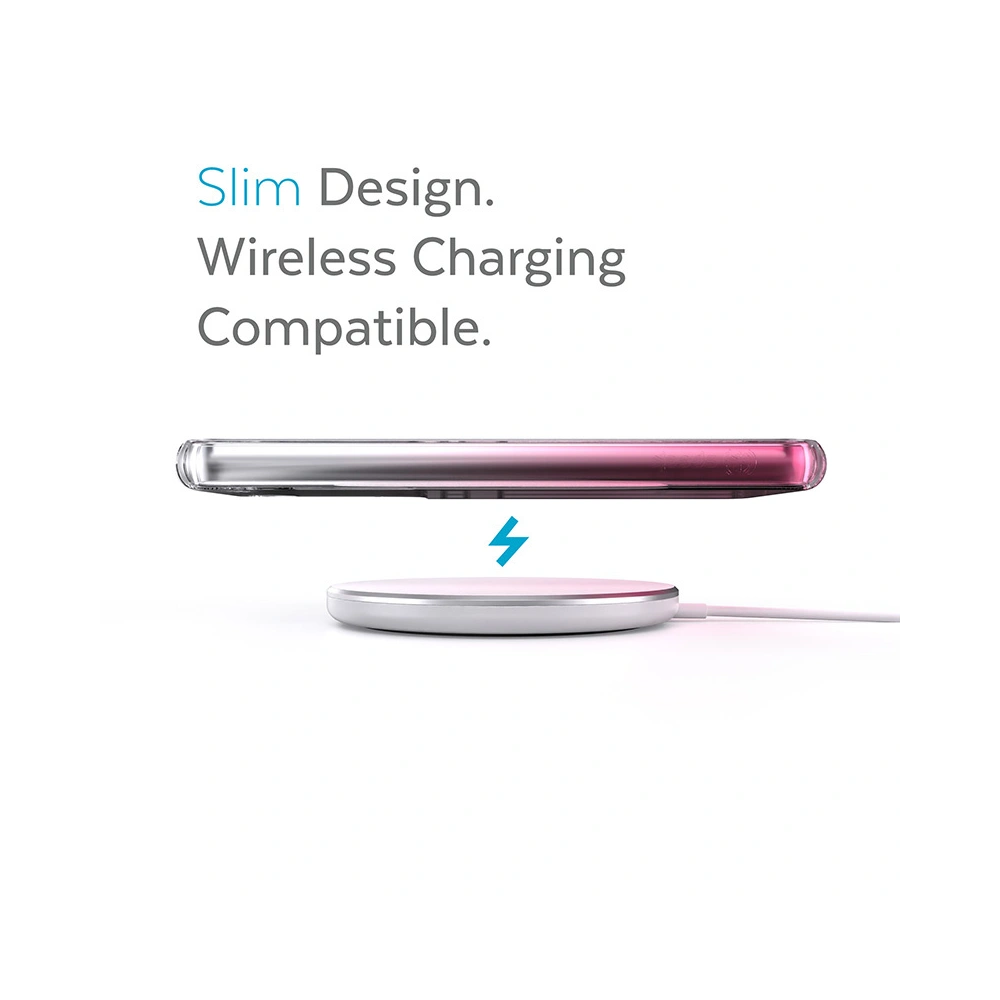 Etui Speck Presidio Perfect-Clear Ombre MICROBAN Samsung Galaxy S22+ Plus (Clear/Vintage Rose)