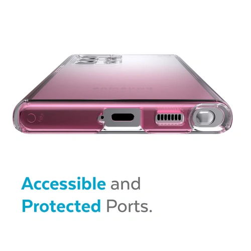 Kup Etui Speck Presidio Perfect-Clear Ombre MICROBAN Samsung Galaxy S22 Ultra (Transparent/Roz Vintage) - SPK311CLVINROS - {ean13} - Sklep Home Screen