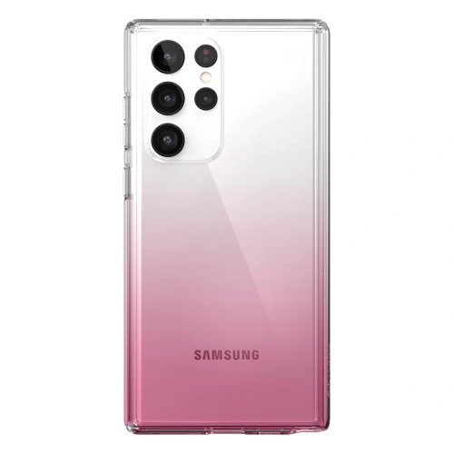 Buy Speck Presidio Perfect-Clear Ombre MICROBAN Samsung Galaxy S22 Ultra (Clear/Vintage Rose) - SPK311CLVINROS - {ean13} - Home Screen Store Europe