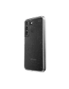 Etui Speck Presidio Perfect-Clear s glitrem MICROBANi Samsung Galaxy S22 (Čirý/Platinový glitr)