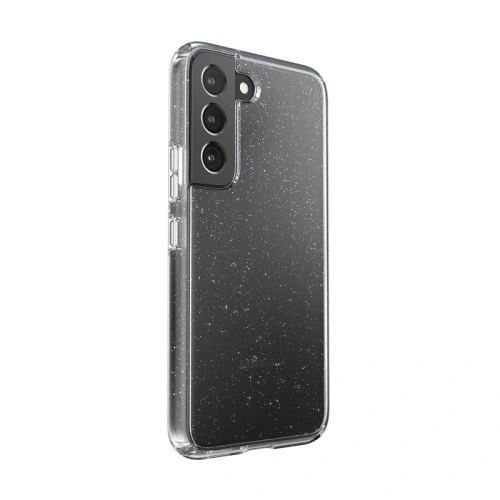 Kup Etui Speck Presidio Perfect-Clear with Glitter MICROBANi Samsung Galaxy S22 (Clear/Platinum Glitter) - SPK312CLPLAGLT - {ean13} - Sklep Home Screen