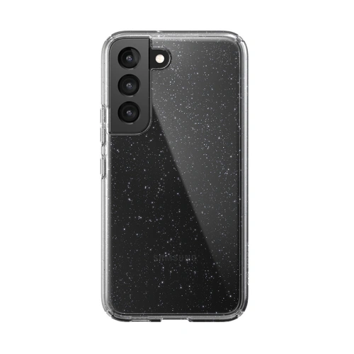 Kup Etui Speck Presidio Perfect-Clear with Glitter MICROBANi Samsung Galaxy S22 (Clear/Platinum Glitter) - SPK312CLPLAGLT - {ean13} - Sklep Home Screen