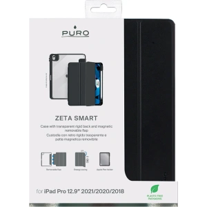 Kup Etui PURO Zeta Smart Apple iPad Pro 12.9 2018/2020/2021 (3., 4. i 5. generacji) Pencil holder (czarny) - PUR545BLK - {ean13} - Sklep Home Screen
