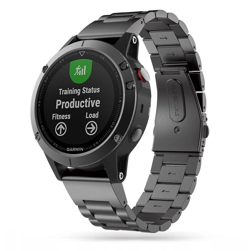 Buy Tech-Protect Stainless Garmin Fenix 3/3 HR/5X/5X Plus/6X/6X Pro/7X Black - THP866BLK - {ean13} - Home Screen Store Europe