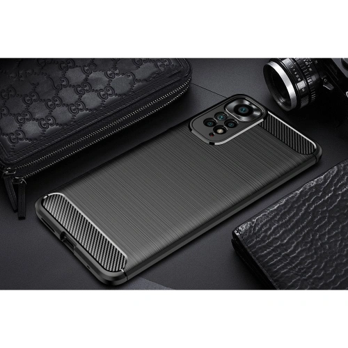 Buy Tech-Protect TPUCarbon Redmi Note 11/11S Black - THP867BLK - {ean13} - Home Screen Store Europe
