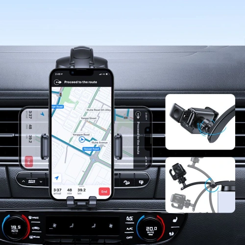 Kup Uchwyt samochodowy Joyroom JR-ZS283 Dashboard- und Windschutzscheibenhalterung Schwarz - JYR081BLK - {ean13} - Sklep Home Screen