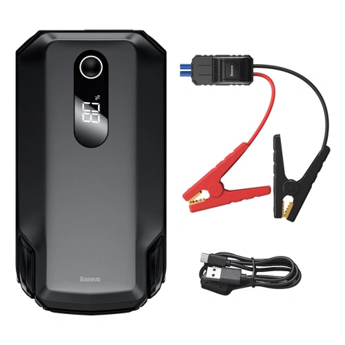 Buy Baseus Super Energy Max Car Jump Starter, Powerbank 20000mAh, 2000A, USB (black) - BSU3113BLK - {ean13} - Home Screen Store Europe