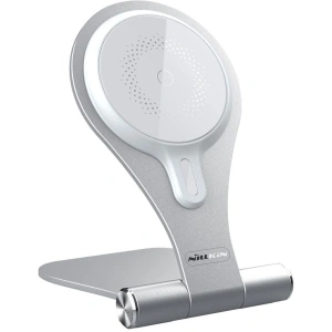 Kup Ładowarka bezprzewodowa Nillkin Wireless Charging MagStand 15W Fast Charge Silver - NLK317SLV - {ean13} - Sklep Home Screen
