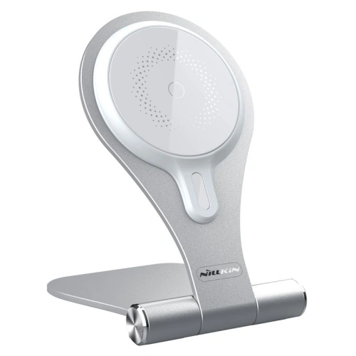 Kup Vezeték nélküli töltő Nillkin Wireless Charging MagStand 15W Gyors Töltés Ezüst - NLK317SLV - {ean13} - Sklep Home Screen