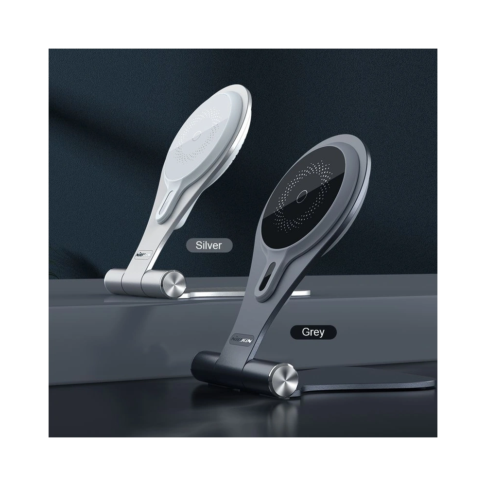 Ładowarka bezprzewodowa Nillkin Wireless Charging MagStand 15W Fast Charge Silver