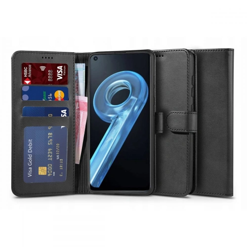 Kup Case Tech-Protect Wallet Realme 9i Schwarz - THP869BLK - {ean13} - Sklep Home Screen