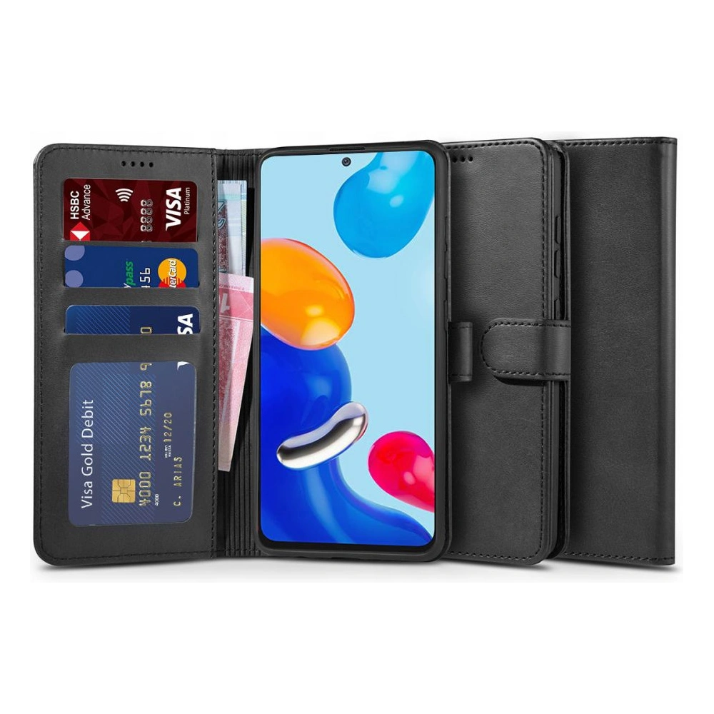 Etui Tech-Protect Wallet Redmi Note 11/11S Black