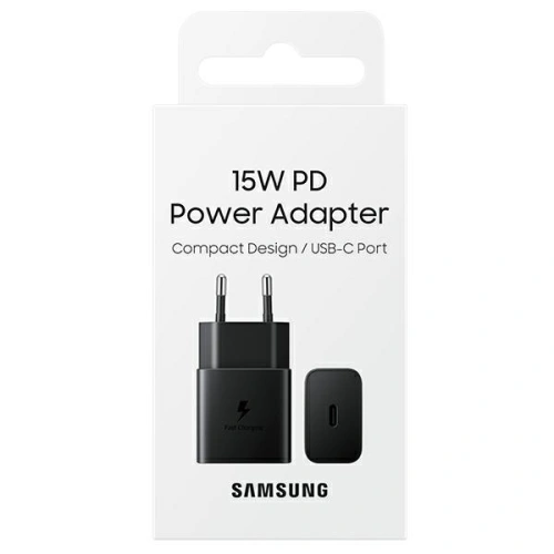 Kup Încărcător rețea Samsung EP-T1510NB 15W Fast Charge negru/black - SMG630BLK - {ean13} - Sklep Home Screen