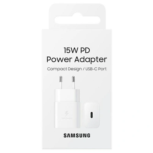 Kup Încărcător de rețea Samsung EP-T1510NW 15W Încărcare rapidă alb/white - SMG631WHT - {ean13} - Sklep Home Screen