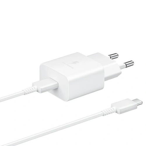 Kup Ładowarka sieciowa Samsung EP-T1510XW 15W Fast Charge + kabel USB-C biały/white - SMG632WHT - {ean13} - Sklep Home Screen