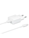 Încărcătorul de rețea Samsung EP-T1510XW 15W Încărcare rapidă + cablu USB-C alb/white