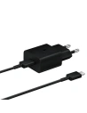 Încărcătorul de rețea Samsung EP-T1510XB 15W Încărcare Rapidă + cablu USB-C negru/black