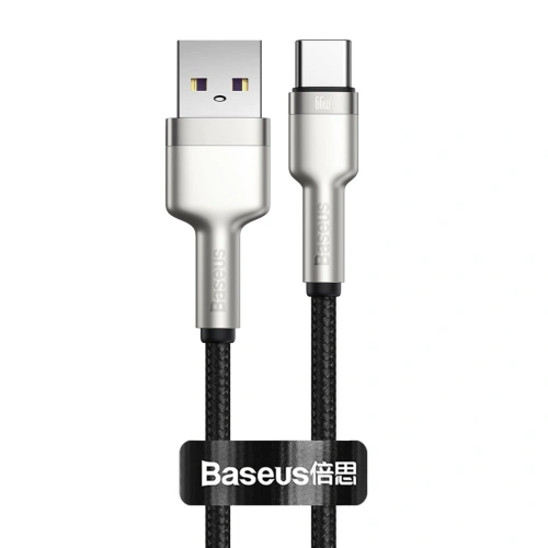 Kup Kabel USB do USB-C Baseus Cafule, 66W, 0.25m (černý) - BSU3117BLK - {ean13} - Sklep Home Screen
