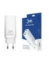 Încărcătorul de rețea 3MK HyperCharger 65W 2xUSB-C + USB-A GaN PD 3.0 QC 4.0 alb