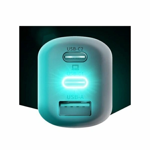 Kup Încărcătorul de rețea 3MK HyperCharger 65W 2xUSB-C + USB-A GaN PD 3.0 QC 4.0 alb - 3MK2621 - {ean13} - Sklep Home Screen