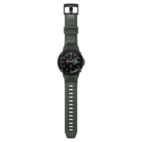 Kup Pasek Spigen Rugged Armor Pro Samsung Galaxy Watch 4 Classic 46mm Vojenská zelená - SPN2150GRN - {ean13} - Sklep Home Screen