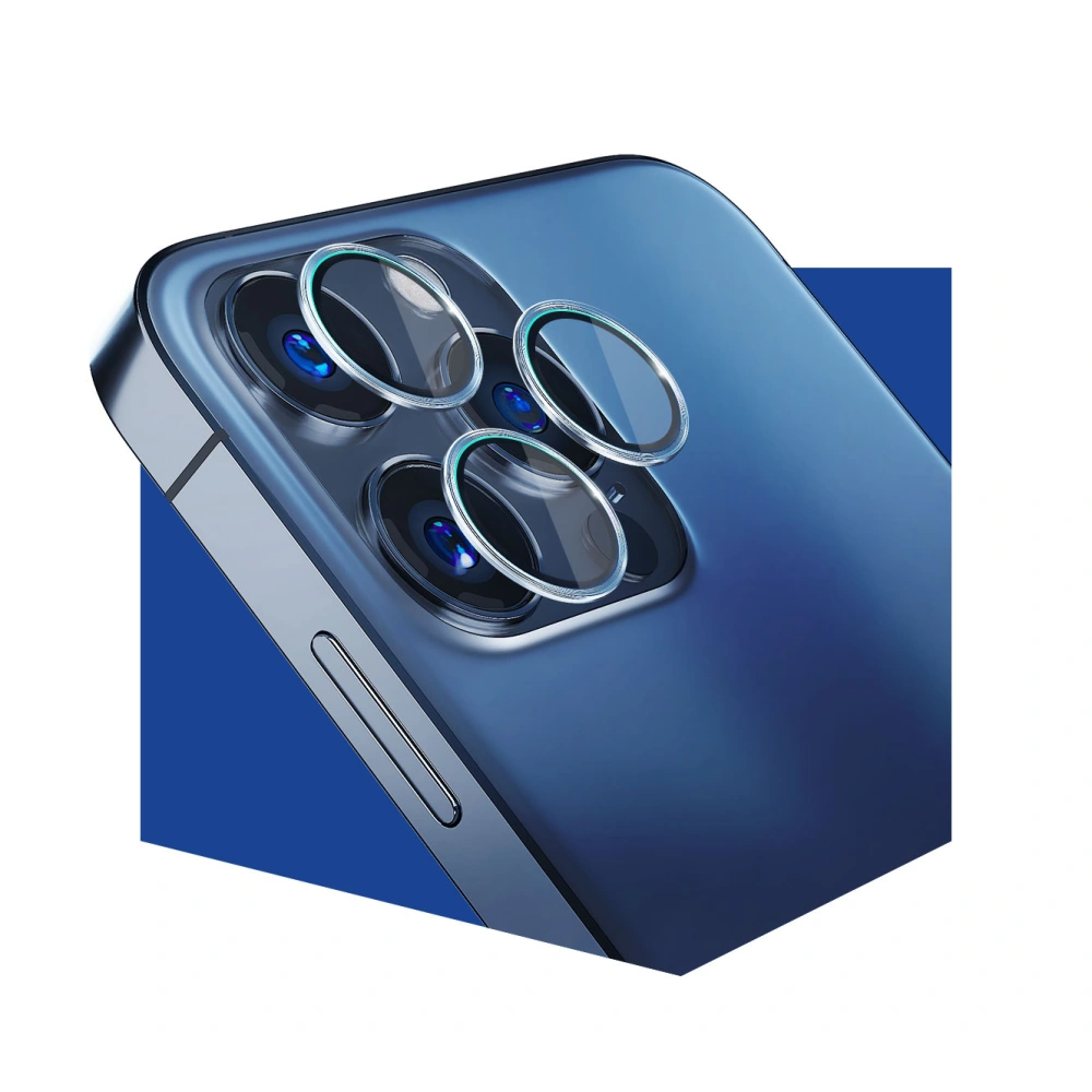 Szkło hybrydowe na obiektyw aparatu 3MK Lens Protection Pro Apple iPhone 13 Pro/13 Pro Max