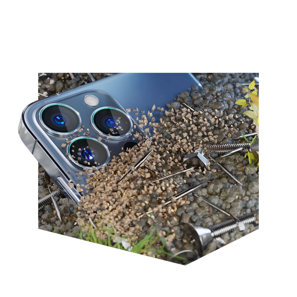 Szkło hybrydowe na obiektyw aparatu 3MK Lens Protection Pro Apple iPhone 13 Pro/13 Pro Max
