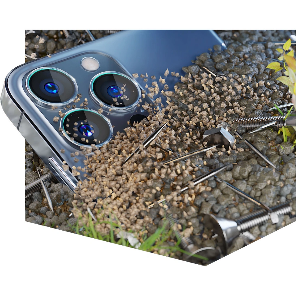 Szkło hybrydowe na obiektyw aparatu 3MK Lens Protection Pro Apple iPhone 11 Pro/11 Pro Max