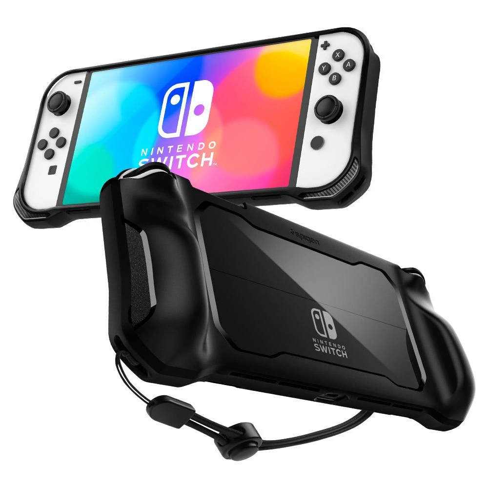 Etui Spigen Rugged Armor Nintendo Switch Oled Matte Black