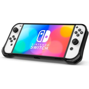 Buy Spigen Rugged Armor Nintendo Switch Oled Matte Black - SPN2156BLK - {ean13} - Home Screen Store Europe