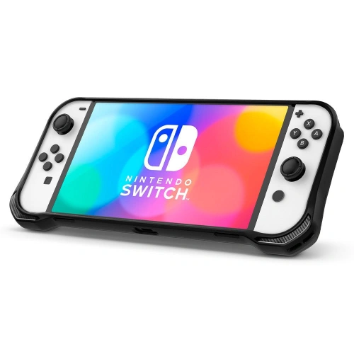 Kup Etui Spigen Rugged Armor Nintendo Switch Oled Matte Black - SPN2156BLK - {ean13} - Sklep Home Screen