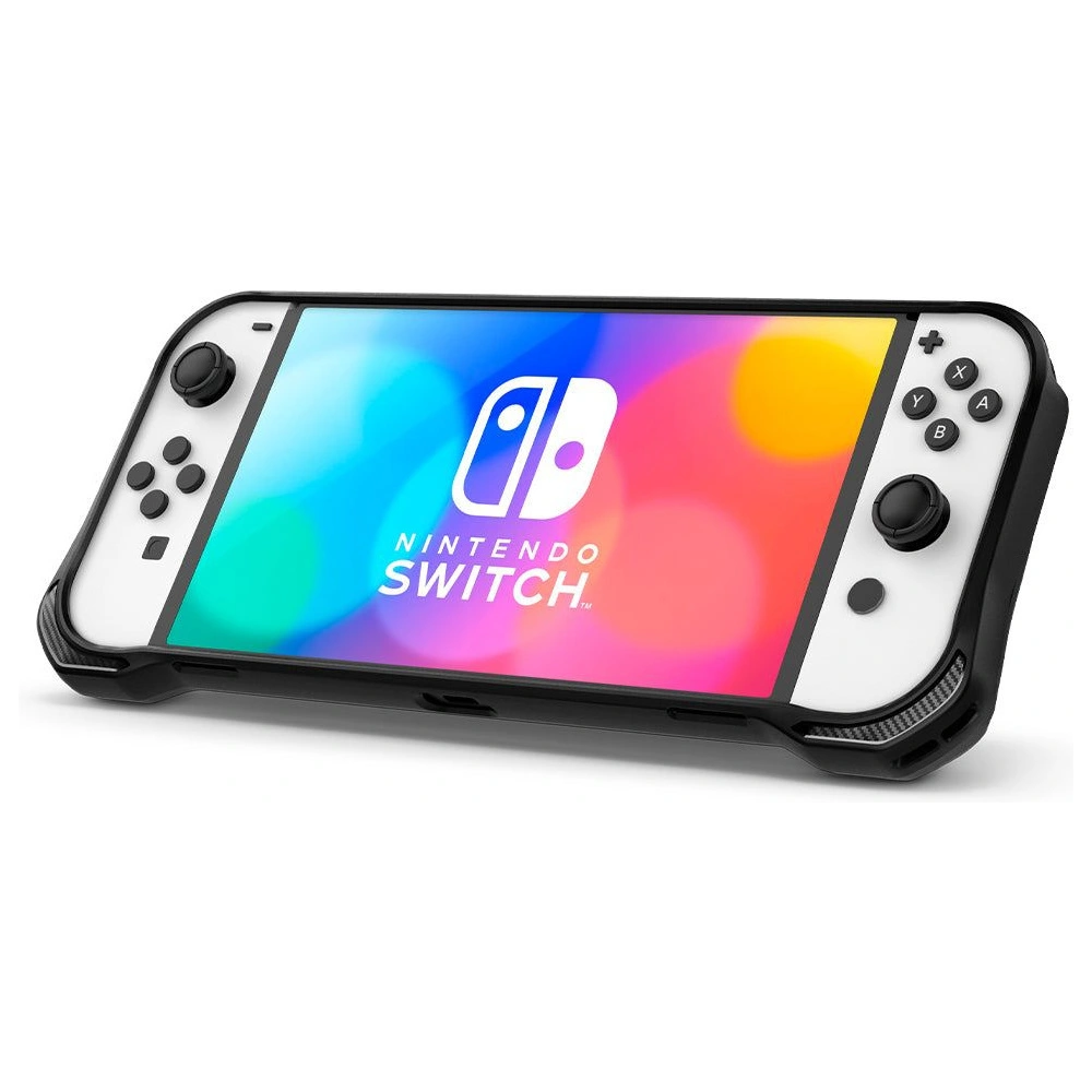 Etui Spigen Rugged Armor Nintendo Switch Oled Matte Black