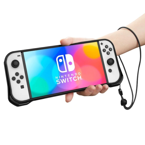 Kup Etui Spigen Rugged Armor Nintendo Switch Oled Matte Black - SPN2156BLK - {ean13} - Sklep Home Screen